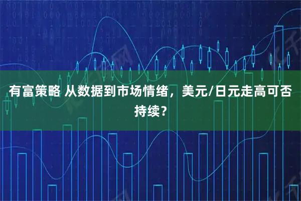 有富策略 从数据到市场情绪，美元/日元走高可否持续？